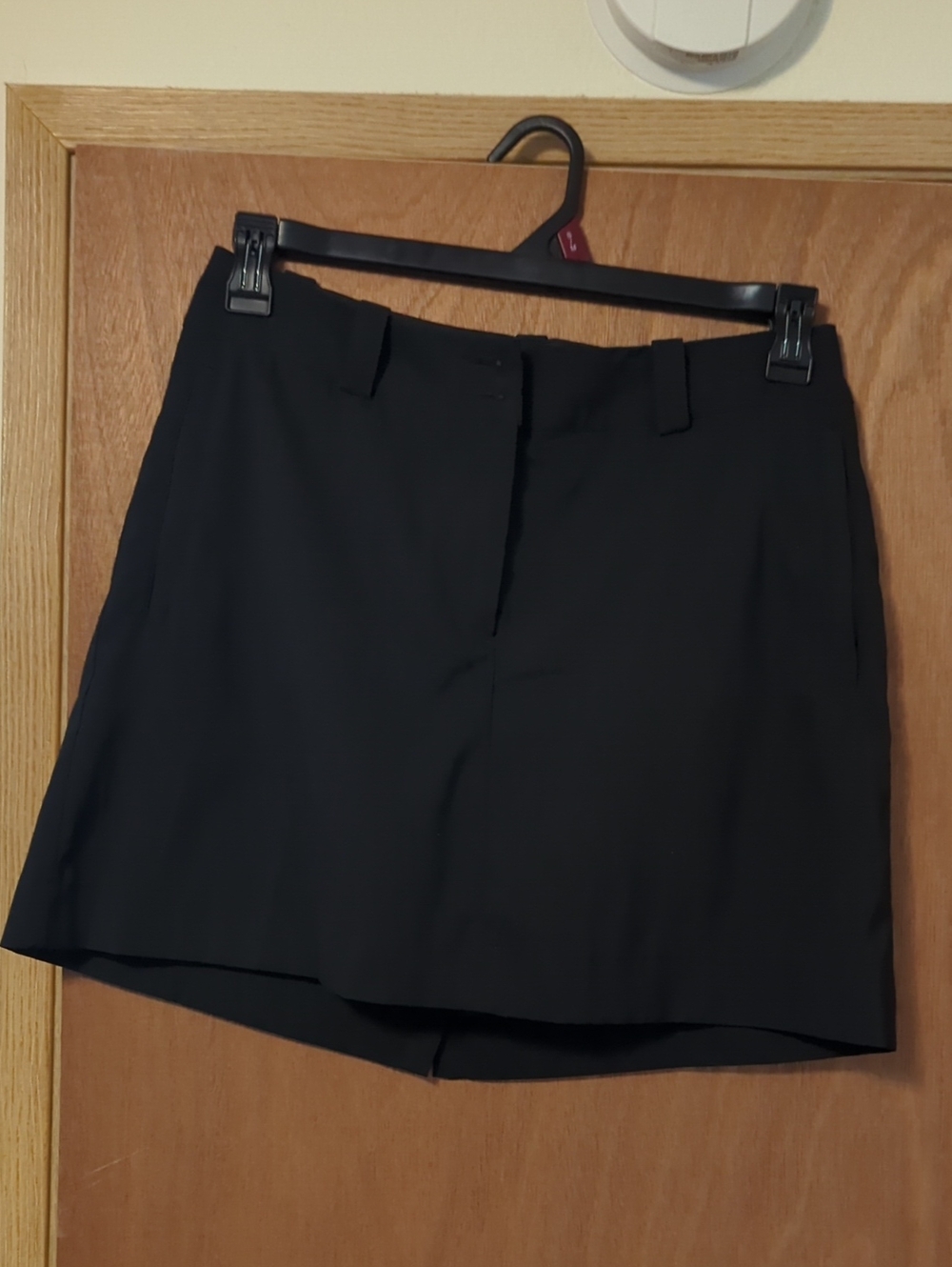 Black Women’s Tailored Skirt With Shorts Underneath